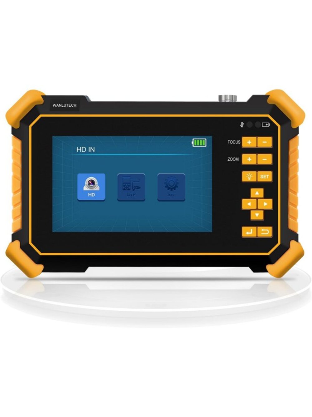 8MP Camera Tester with 4.3" Screen, UTP Cable Test, RS485 Control & Audio Test